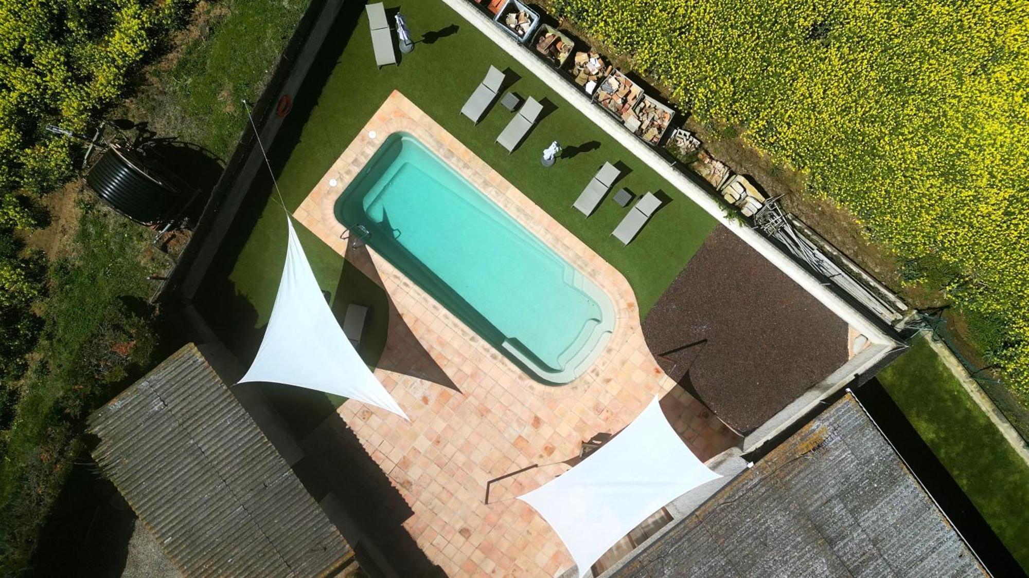 Mas Pla Bed and Breakfast Riudellots de la Selva Buitenkant foto