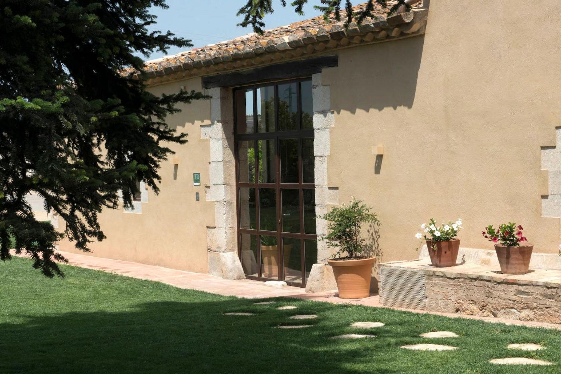 Mas Pla Bed and Breakfast Riudellots de la Selva Buitenkant foto