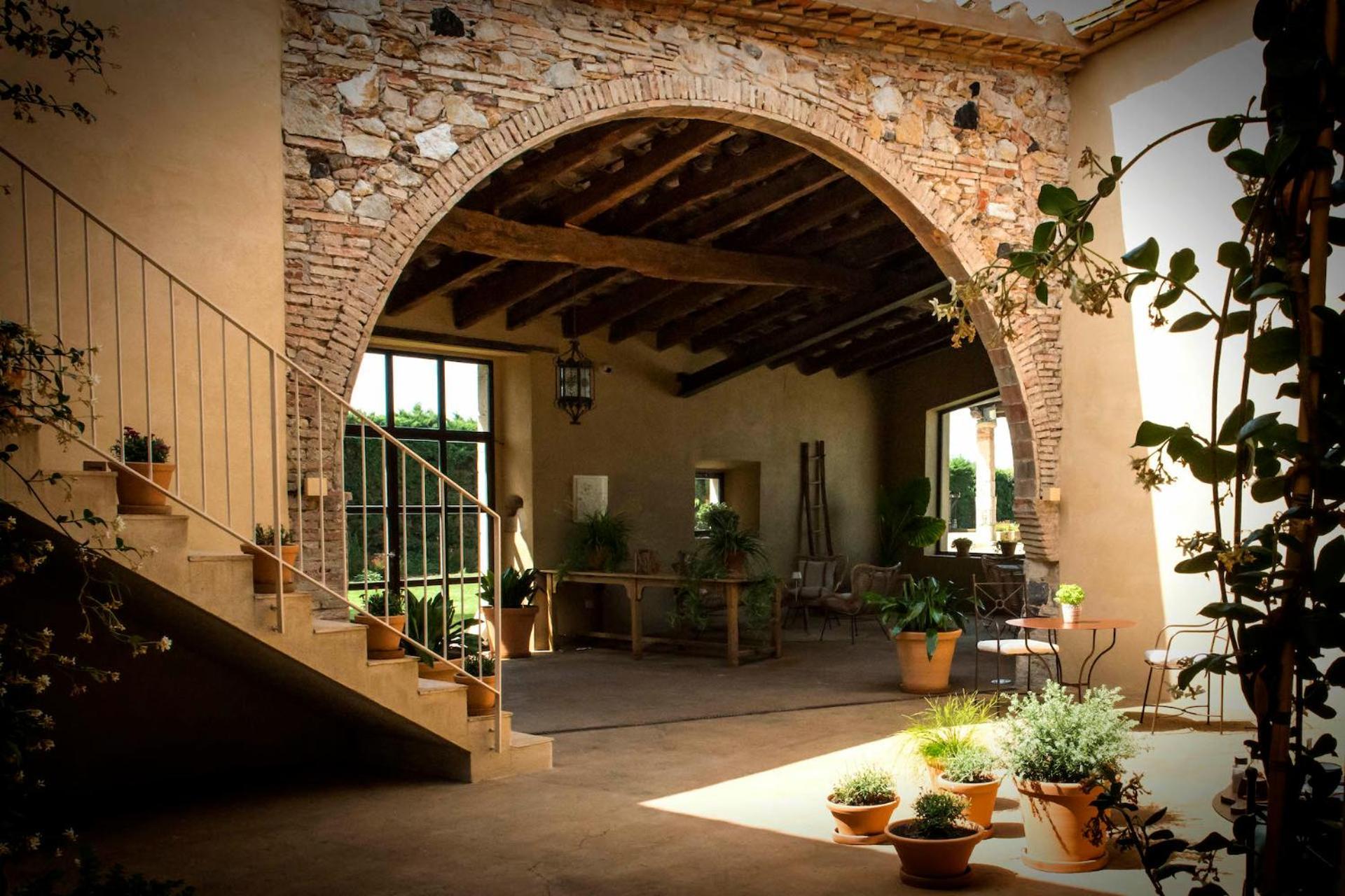 Mas Pla Bed and Breakfast Riudellots de la Selva Buitenkant foto
